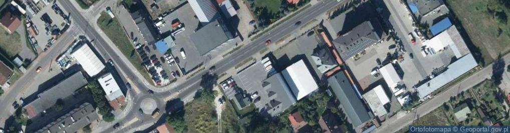 Zdjęcie satelitarne Międzyrzecka ul.
