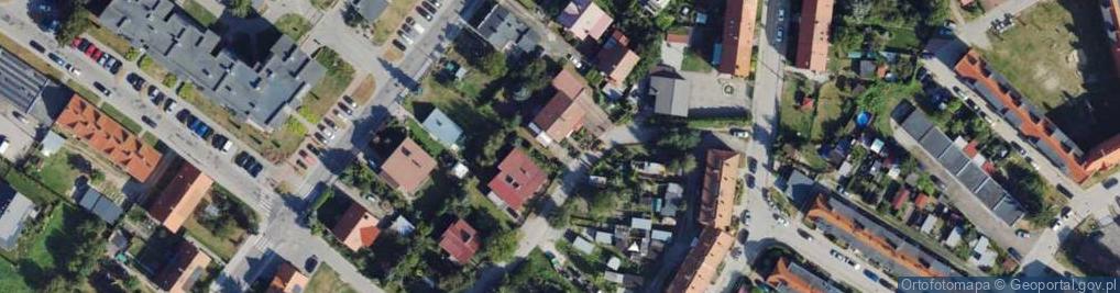 Zdjęcie satelitarne Mieszka I ul.