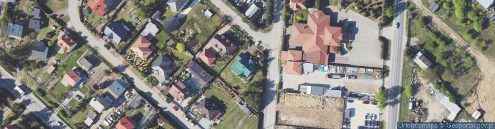 Zdjęcie satelitarne Miła ul.