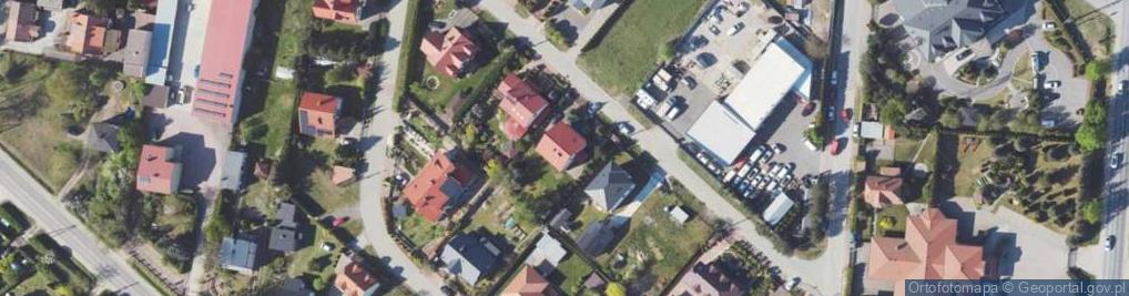 Zdjęcie satelitarne Miła ul.