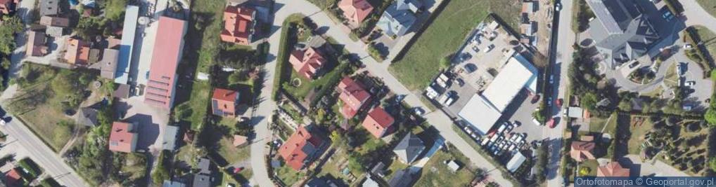 Zdjęcie satelitarne Miła ul.