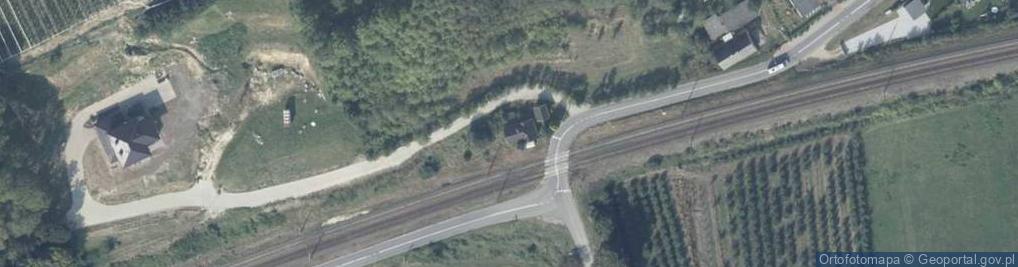 Zdjęcie satelitarne Miasteczko-Huby ul.