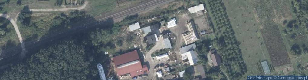 Zdjęcie satelitarne Miasteczko-Huby ul.
