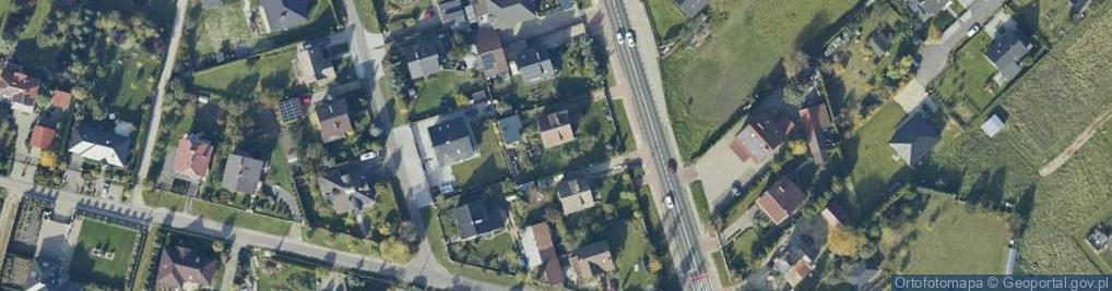 Zdjęcie satelitarne Michałowice ul.