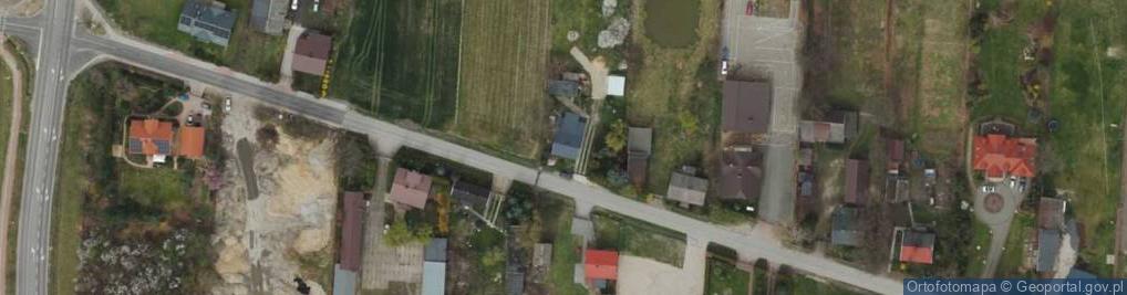 Zdjęcie satelitarne Miedniewice ul.