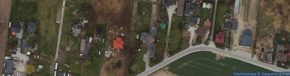 Zdjęcie satelitarne Miedniewice Topola ul.