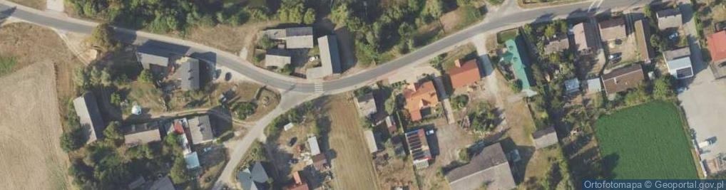 Zdjęcie satelitarne Miedzno ul.