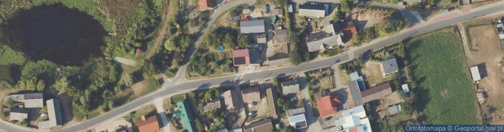 Zdjęcie satelitarne Miedzno ul.