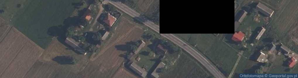 Zdjęcie satelitarne Miejska Dąbrowa ul.