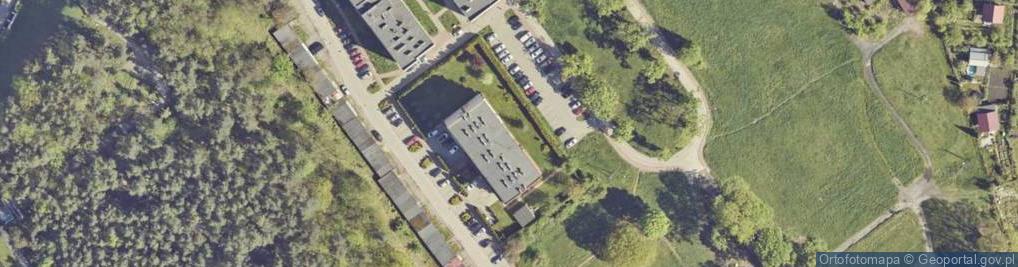 Zdjęcie satelitarne Miasteczko Młodego Robotnika ul.