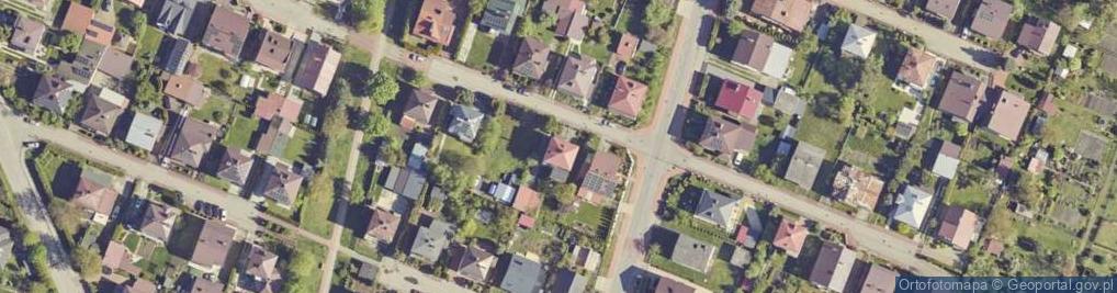 Zdjęcie satelitarne Miła ul.