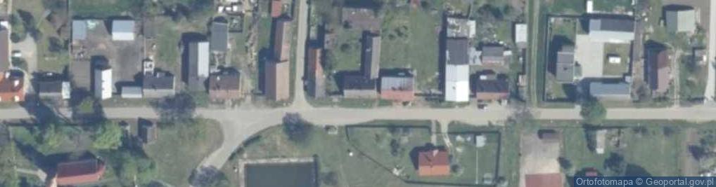 Zdjęcie satelitarne Mielno Pyrzyckie ul.