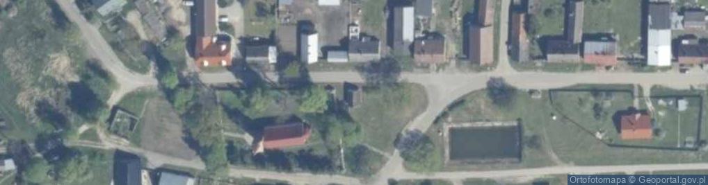 Zdjęcie satelitarne Mielno Pyrzyckie ul.