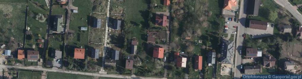Zdjęcie satelitarne Mietniów ul.