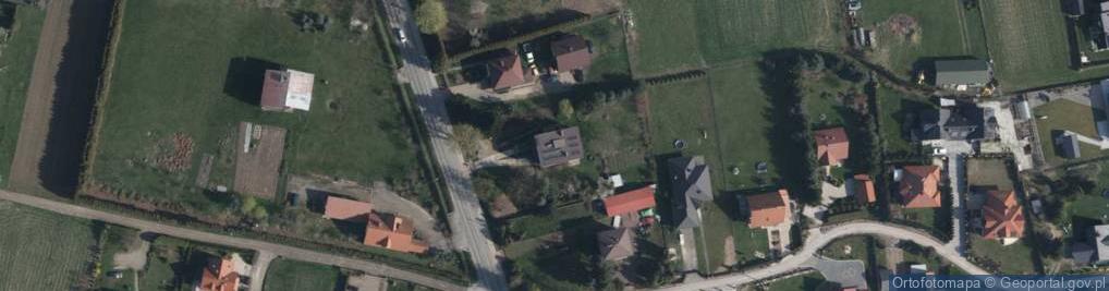 Zdjęcie satelitarne Mietniów ul.