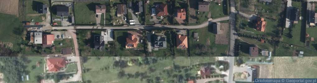 Zdjęcie satelitarne Mietniów ul.