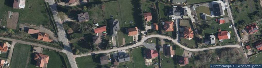 Zdjęcie satelitarne Mietniów ul.