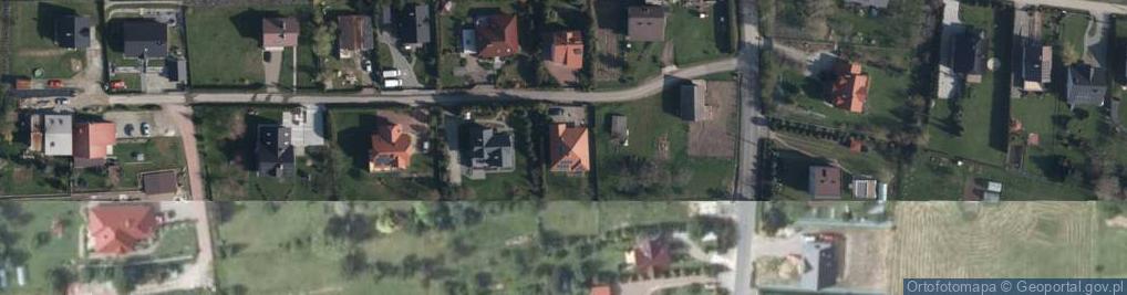 Zdjęcie satelitarne Mietniów ul.