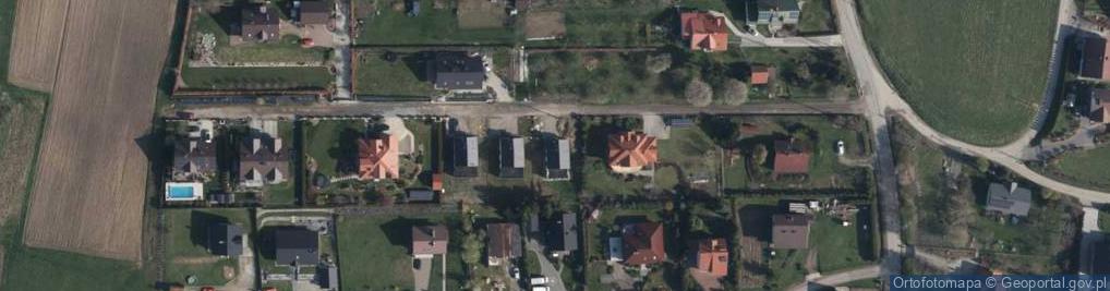 Zdjęcie satelitarne Mietniów ul.