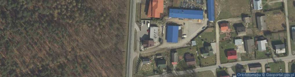 Zdjęcie satelitarne Mikluszowice ul.