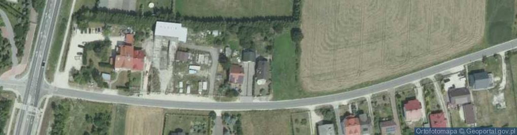 Zdjęcie satelitarne Mikułowice ul.