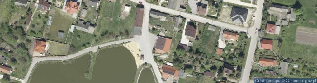 Zdjęcie satelitarne Mikułowice ul.