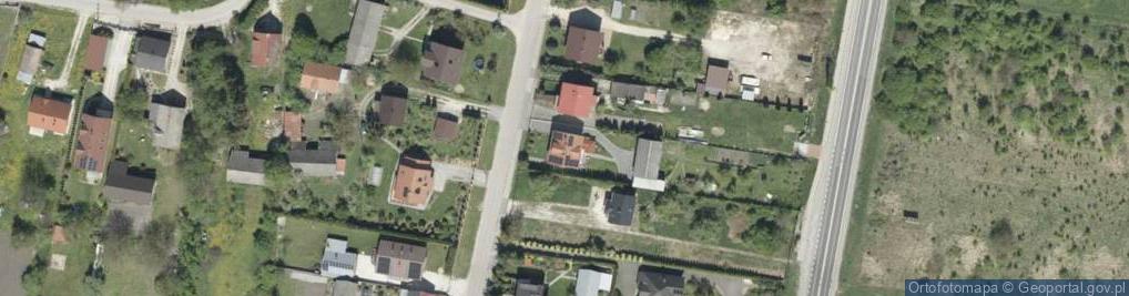 Zdjęcie satelitarne Mikułowice ul.