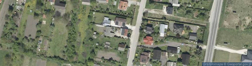 Zdjęcie satelitarne Mikułowice ul.