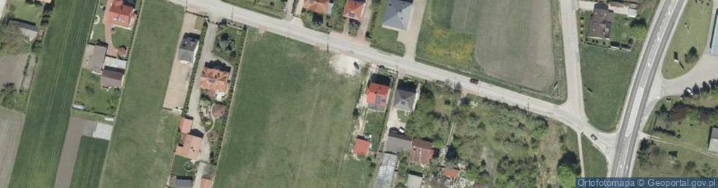 Zdjęcie satelitarne Mikułowice ul.