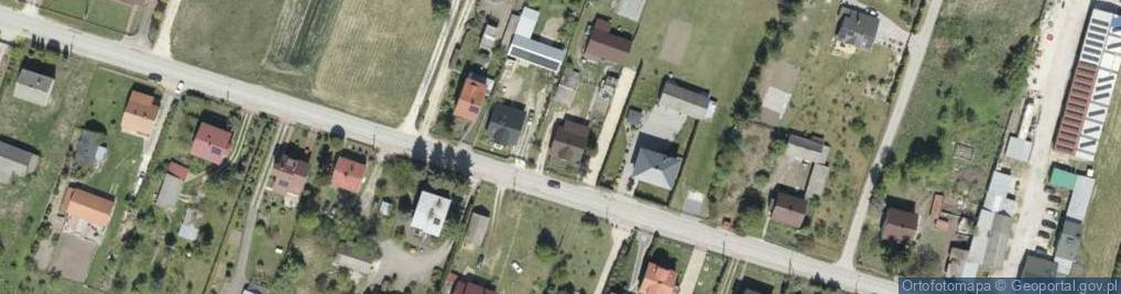 Zdjęcie satelitarne Mikułowice ul.