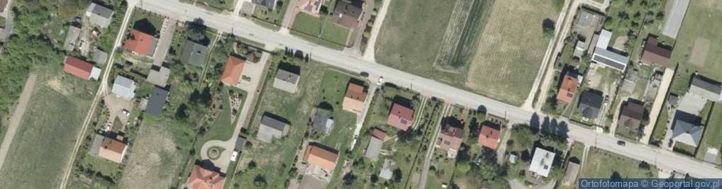Zdjęcie satelitarne Mikułowice ul.