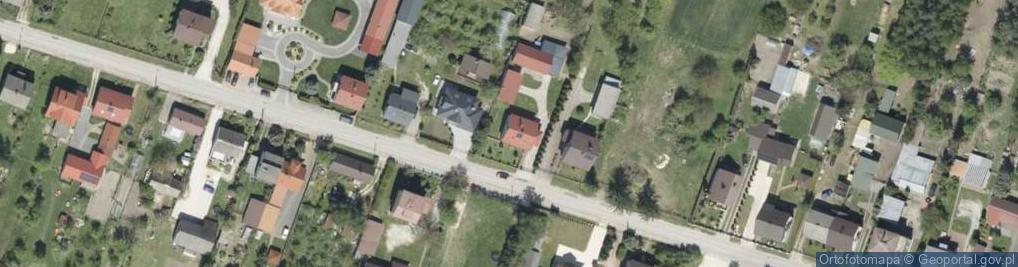 Zdjęcie satelitarne Mikułowice ul.