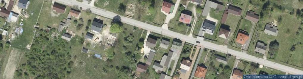 Zdjęcie satelitarne Mikułowice ul.