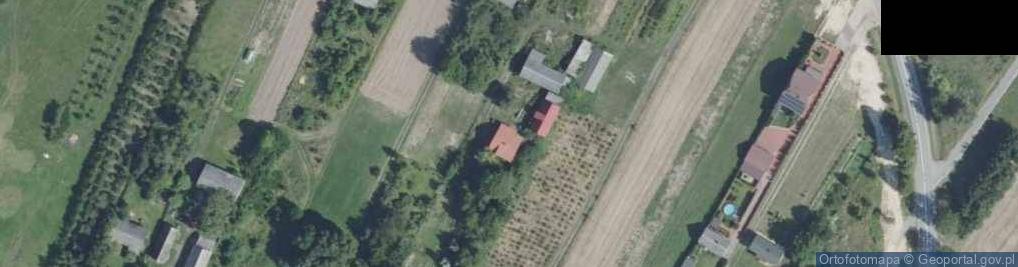 Zdjęcie satelitarne Milanowska Wólka ul.