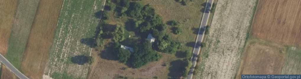 Zdjęcie satelitarne Milęcin ul.