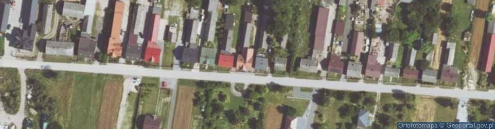 Zdjęcie satelitarne Milejowiec ul.