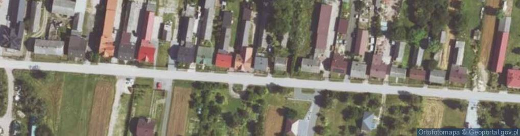 Zdjęcie satelitarne Milejowiec ul.