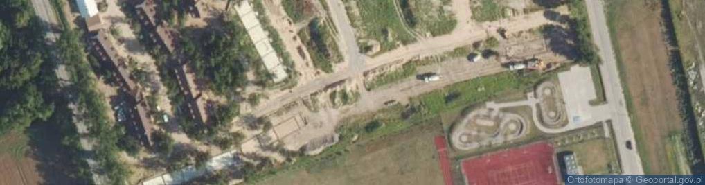 Zdjęcie satelitarne Między Słowami ul.