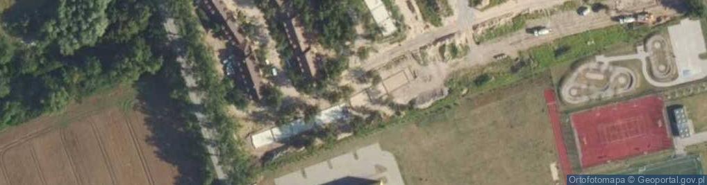 Zdjęcie satelitarne Między Słowami ul.
