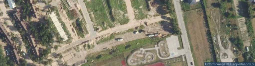 Zdjęcie satelitarne Między Słowami ul.