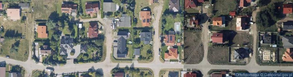 Zdjęcie satelitarne Miętowa ul.