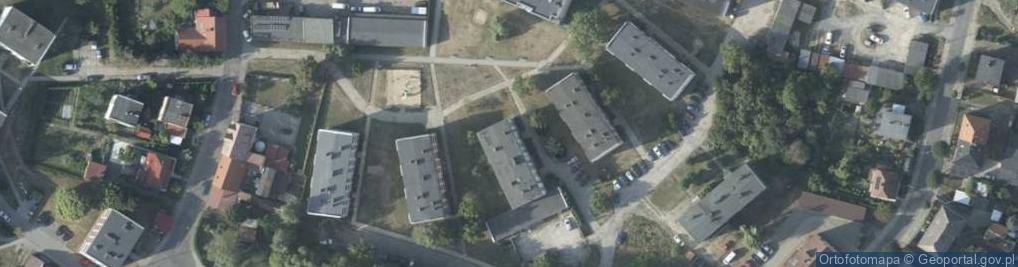 Zdjęcie satelitarne Mieszka I ul.
