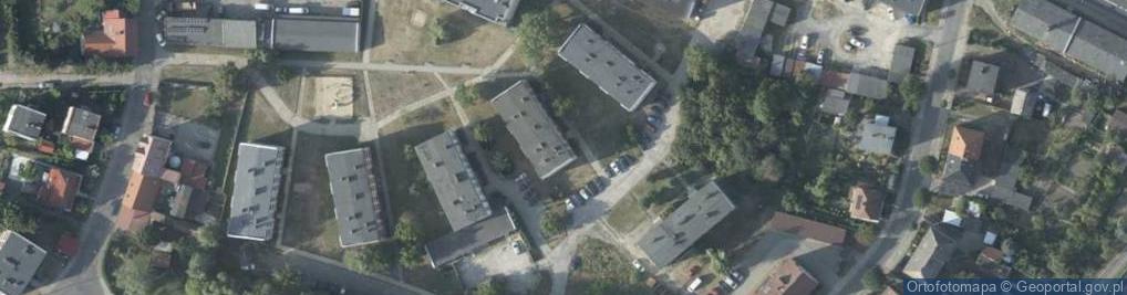 Zdjęcie satelitarne Mieszka I ul.