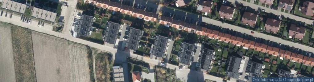 Zdjęcie satelitarne Mieczyków ul.