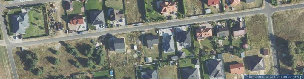 Zdjęcie satelitarne Migdałowa ul.
