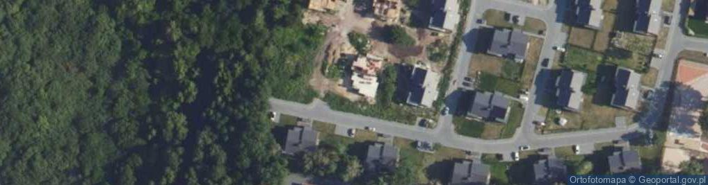 Zdjęcie satelitarne Migdałowa ul.