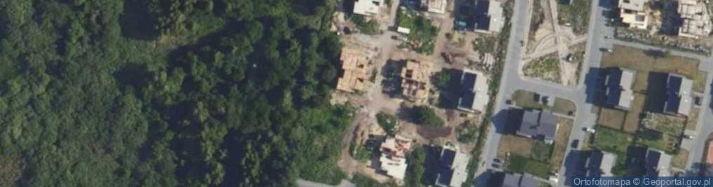 Zdjęcie satelitarne Migdałowa ul.