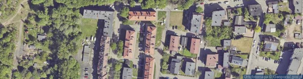Zdjęcie satelitarne Miła ul.