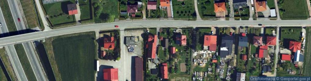 Zdjęcie satelitarne Miła ul.