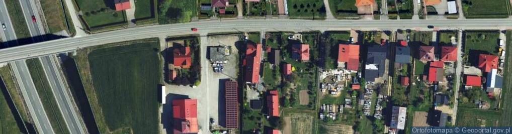 Zdjęcie satelitarne Miła ul.